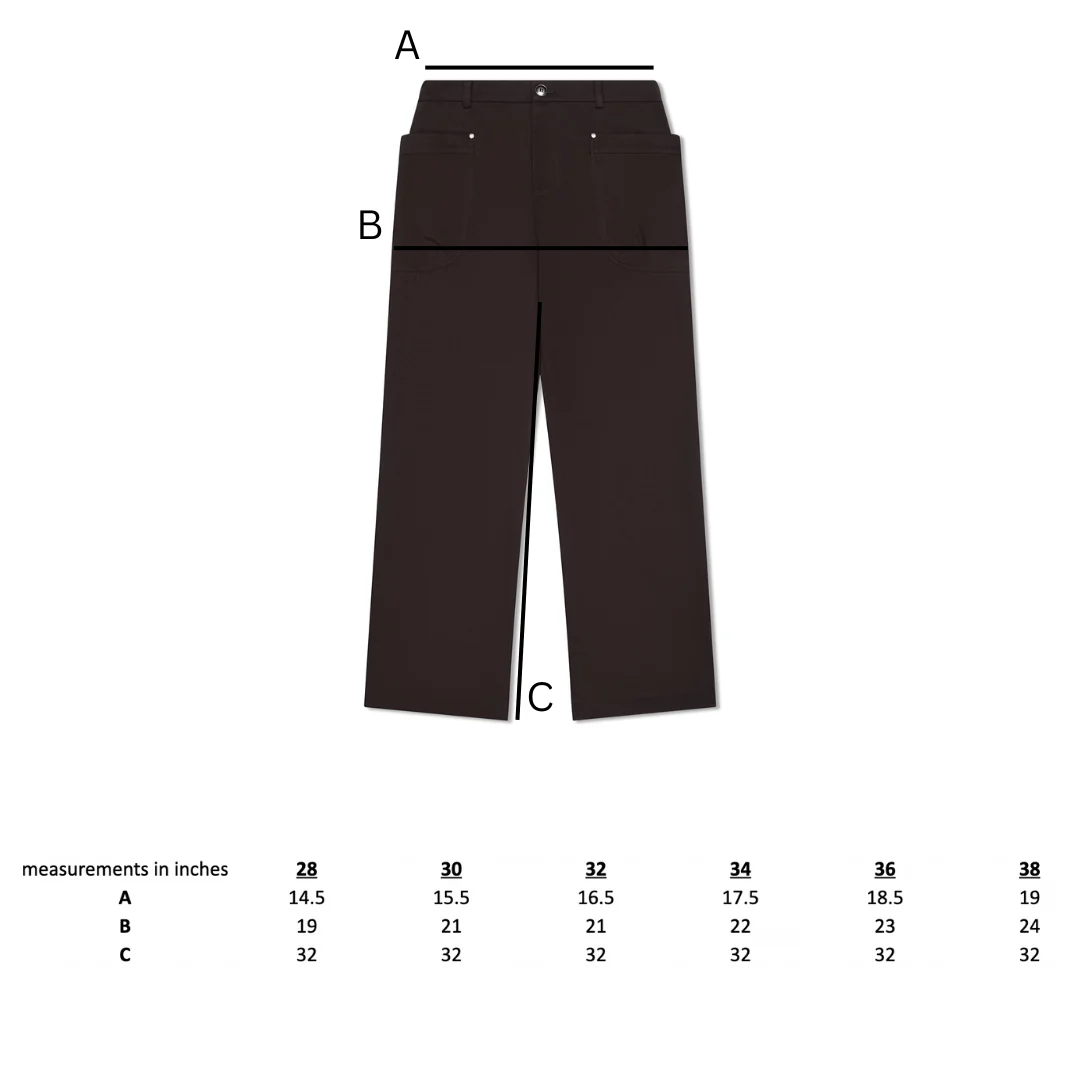 Dark Brown Big Pocket Pant - Image 7