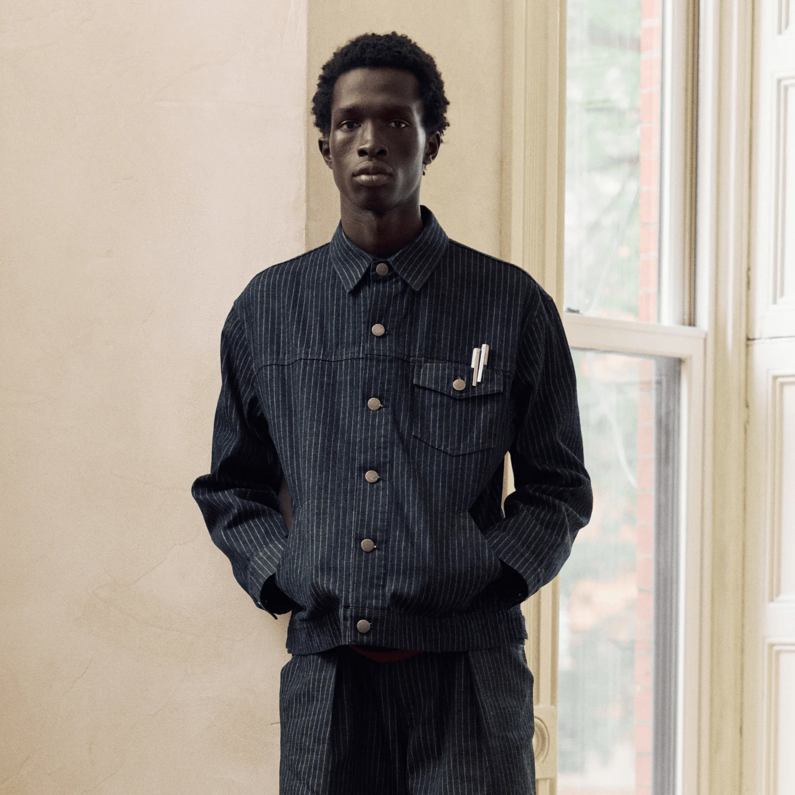 Blueprint Denim Jacket - Image 2